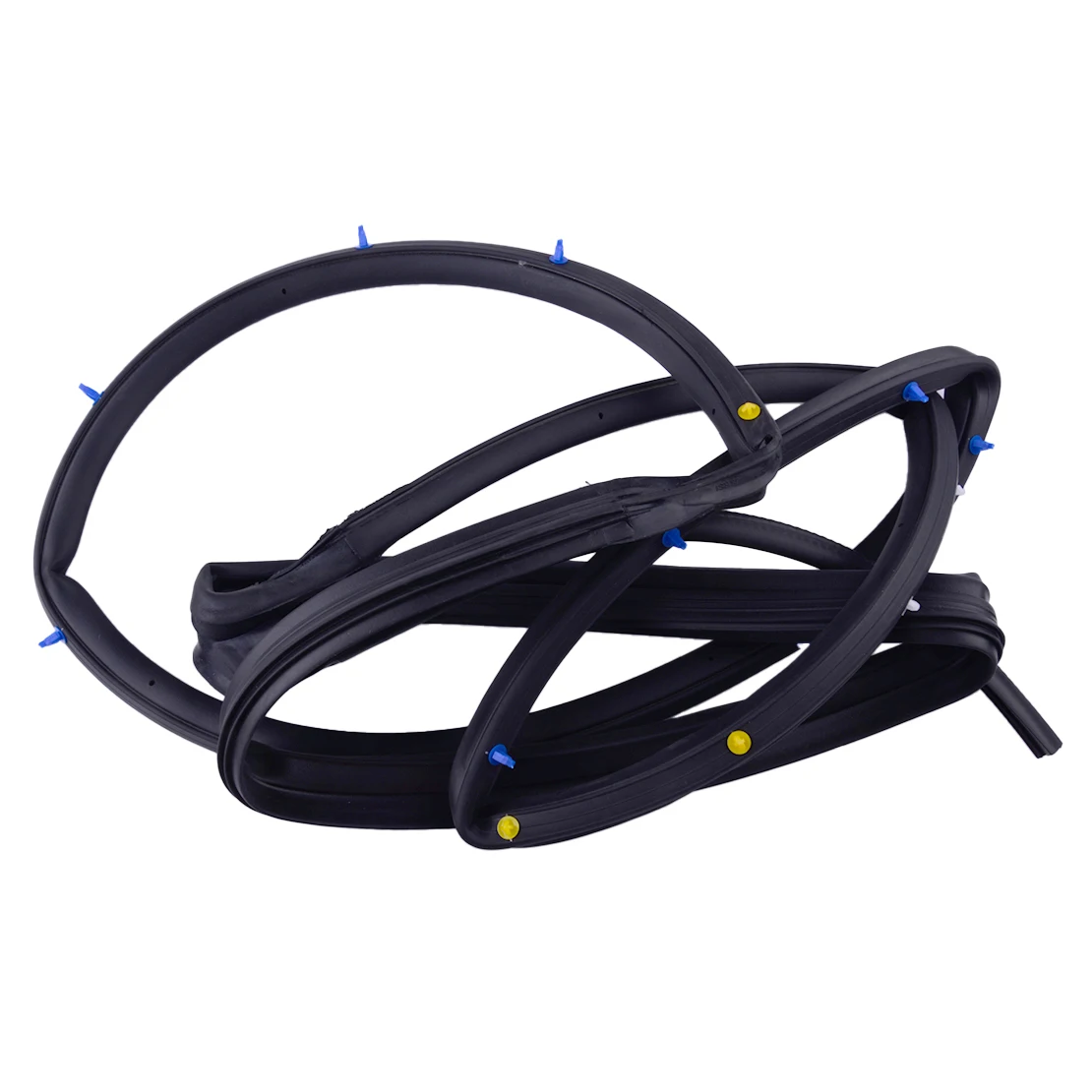 72850-SNE-A01 72810-SNE-A01 Rear Left Right Door Weatherstrip Seal Rubber Fit for Honda Civic Sedan 2006 2007 2008 2009-2011