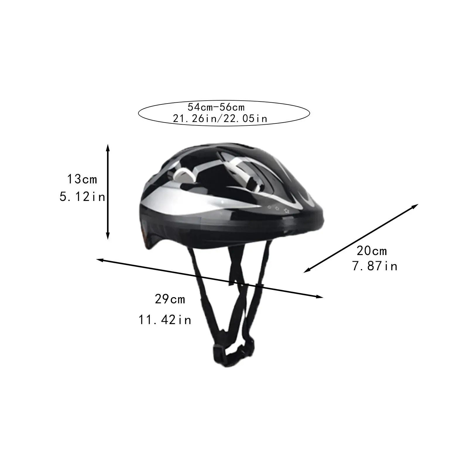 Casco da bicicletta per bambini Casco da pattinaggio a rotelle antiurto per pattini a rotelle Sport all'aria aperta Bici da equitazione Pattini a rotelle Pattinaggio in linea