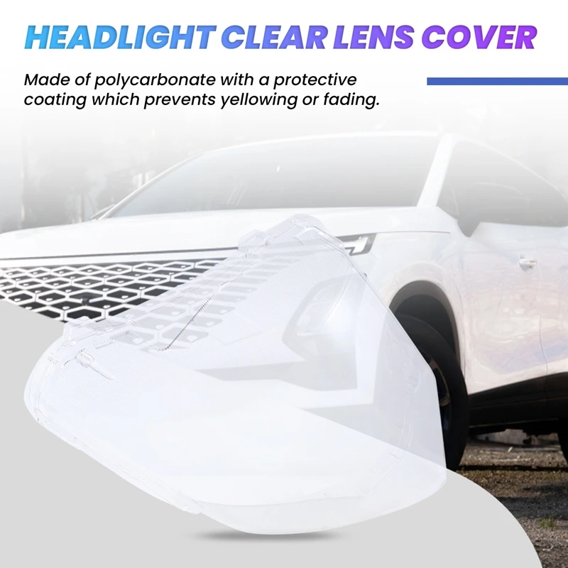 Car Headlight Lens Cover Head Light Lamp Lampshade Front Light Shell For Chery OMODA 5 C5