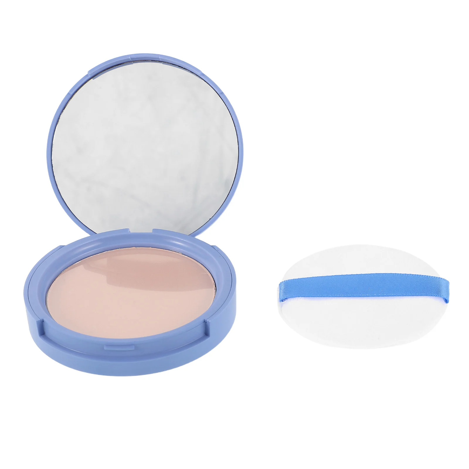 

Matte Compact Powder For Natural Look Longlasting Waterproof Dual-Use Pressed Setting Powder Face Makeup