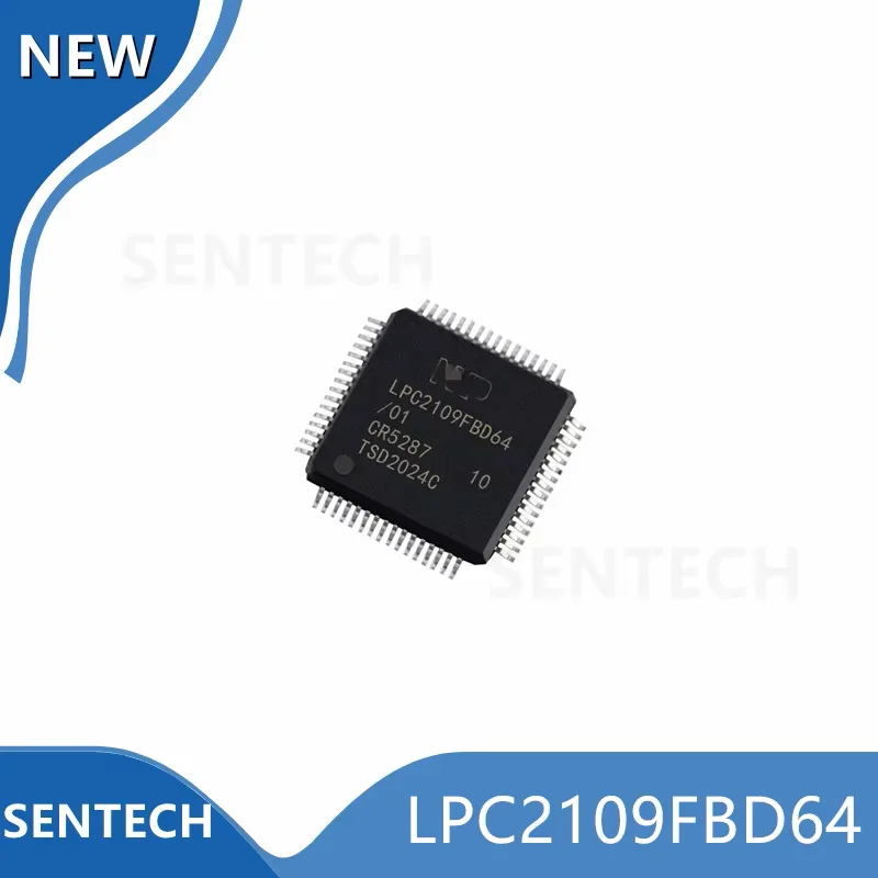 

5pcs/lot 100% Original and New LPC2109FBD64 LQFP-64 Single Chip 16/32 Bit Microcontroller
