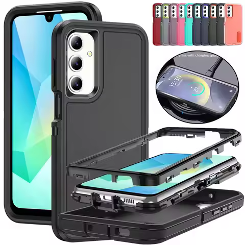 Case For Samsung Galaxy S25 S24 S23 Ultra Plus S22 A16 A54 A53 A14 A53 4G 5G Heavy Duty Rugged Protective with Kickstand Cover