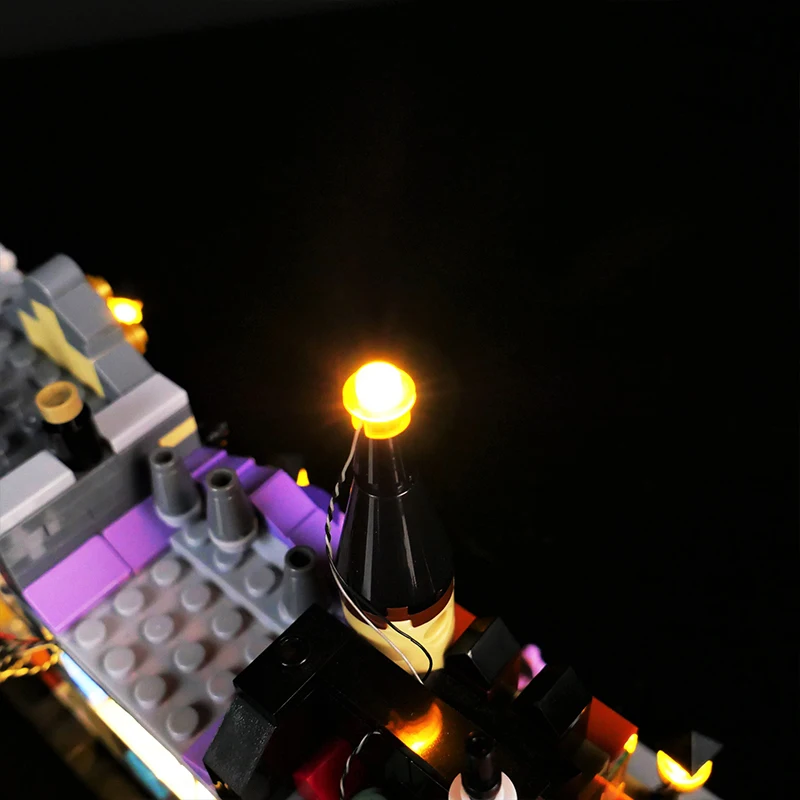 Conjunto de iluminação LED de qualidade de luxo para Lego 76444 (apenas luz LED, sem modelo de blocos) Ajuste perfeito e brilho brilhante