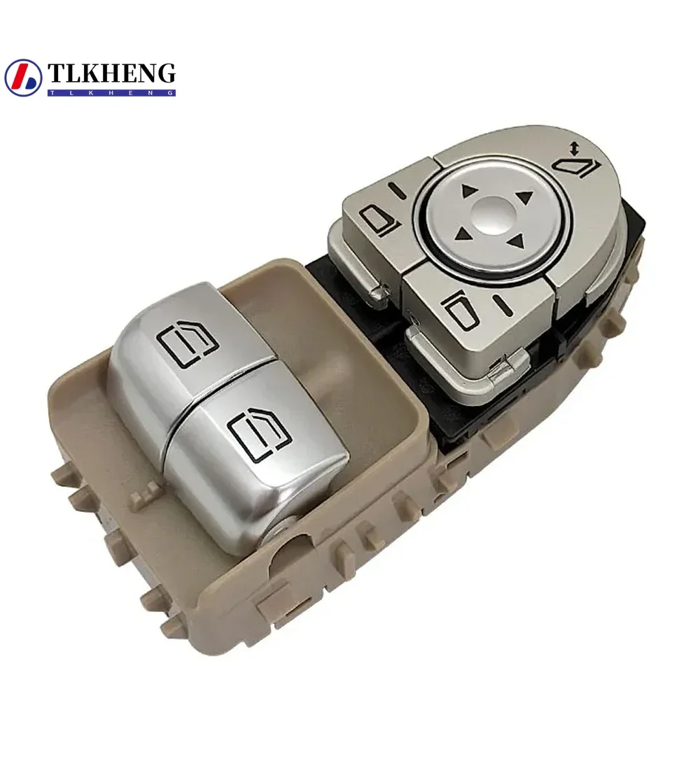 Electric Power Window Control Switch Button Beige for Mercedes Benz Vito W447 C43 C63 C180 2014-2020,2059057011
