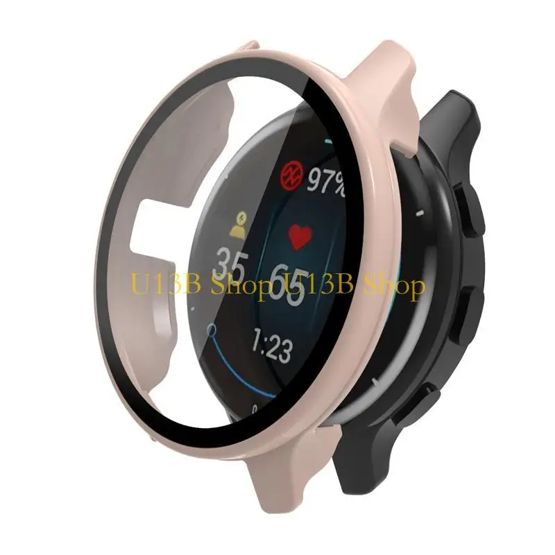 U13B لـ Venu 2 Watch Case+حامي فيلم مُبرمف لـ Shell Scratch-Consist PC C