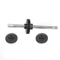 For MN78 MN82 Cherokee LC79 1/12 RC Car gearbox metal gear set output gear driven gear upgrade parts
