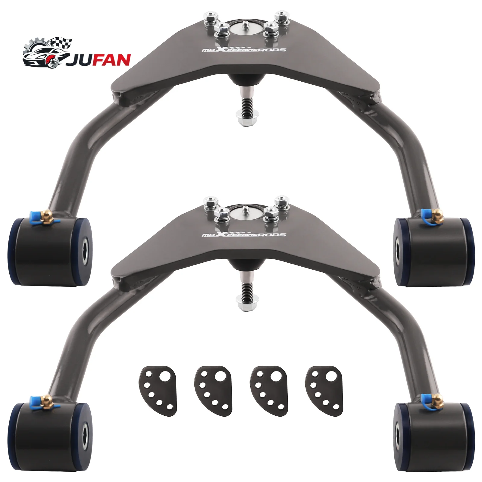 MaXpeedingrods Factory Front Drop Alignment Control Arms Drop Kit for Chevy Silverado 1500 2WD 4WD 1999-2006 for GMC Sierra