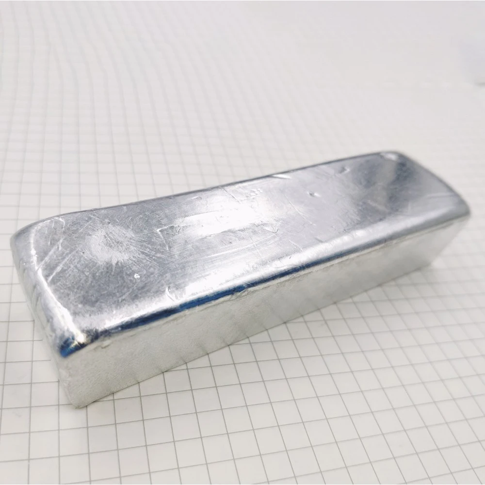 High Purity 99.995% Indium Metal Ingot Lumps Brand New