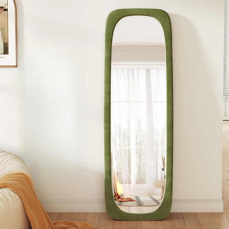 Luxe compacte spiegel Moderne minimalistische Europese eenvoudige golvende spiegel Luxe wolk Funky onregelmatige bril Espelhos Home Products