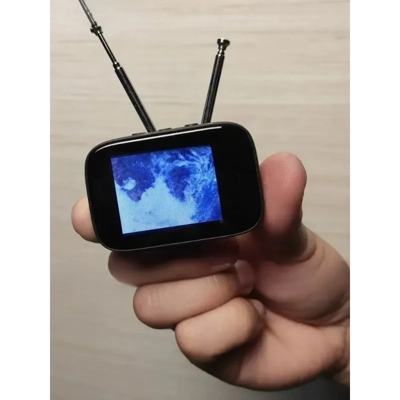 

Retro Mini Touch Screen TV Television Watch Dollhouse Scene Model Miniature TV Model Toys Kitchen Furniture Customizable Content