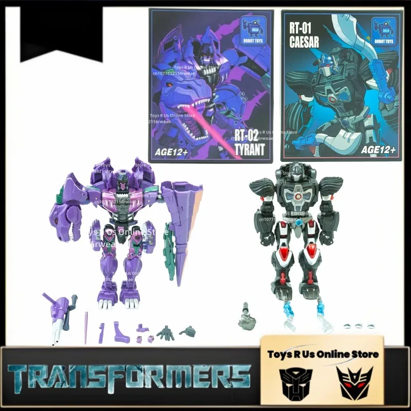 

В наличии игрушки-трансформеры Робот RT-01 RT01 Caesar RT-02 RT02 Tyrant BW Beast Wars Фигурка Подарочная коллекция для хобби