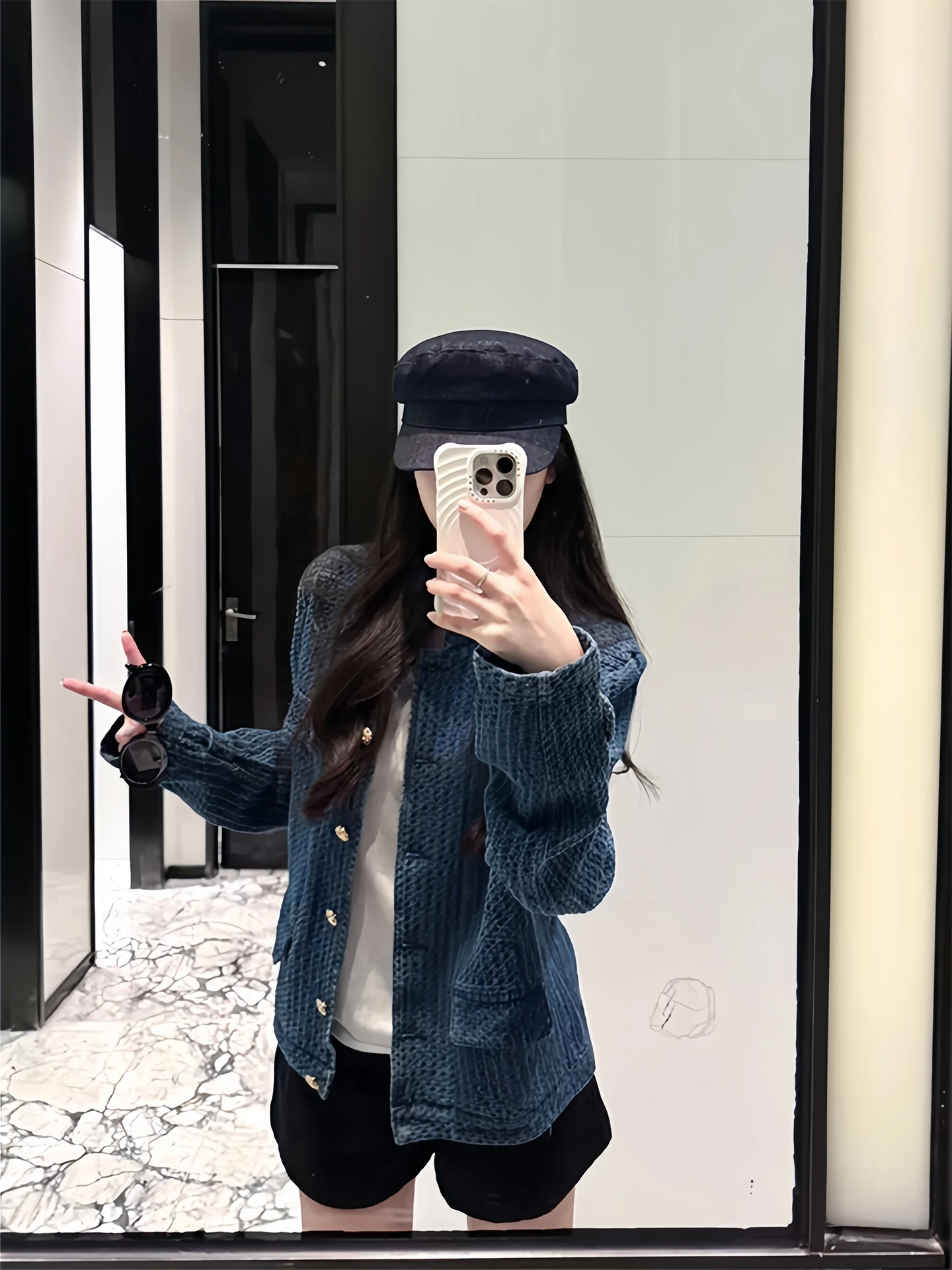 

Твидовый жакет с воротником для женщин, осенний, однотонный, простой, минималистичный, шикарный, для светских мероприятий, модный, трендовый, элегантный, для офиса и работы