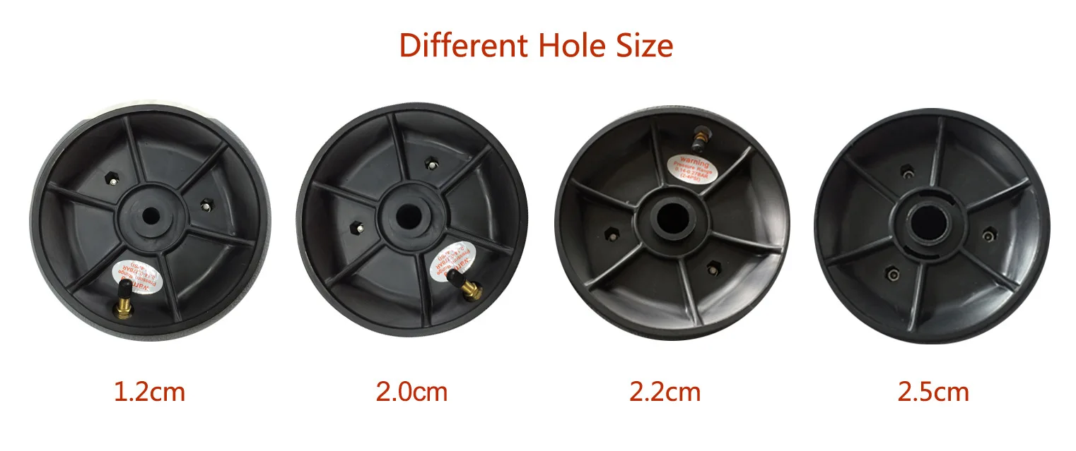 12인치 공기 주입식 비치 휠, 풍선 회전 타이어가 있는 카약 트레일러