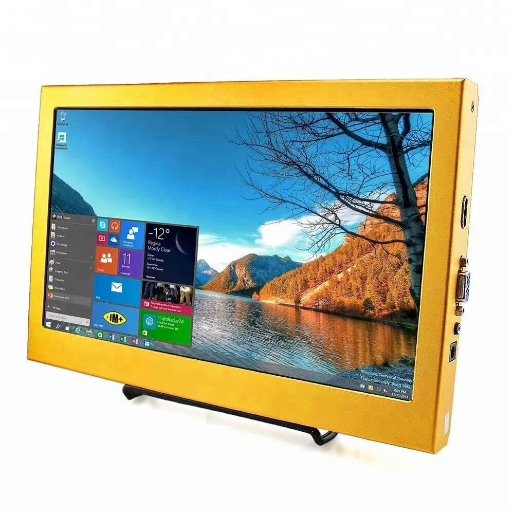 2026 Portable 10-Inch FHD Resolution TFT LCD Monitor for PS4 and Type C Devices 11.6