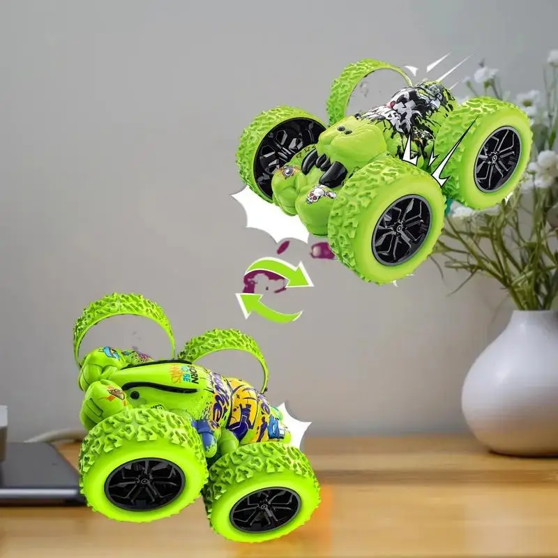 

Инерционная игрушка-внедорожник для детей: двусторонняя, устойчивая к падению модель автомобиля для предотвращения столкновений