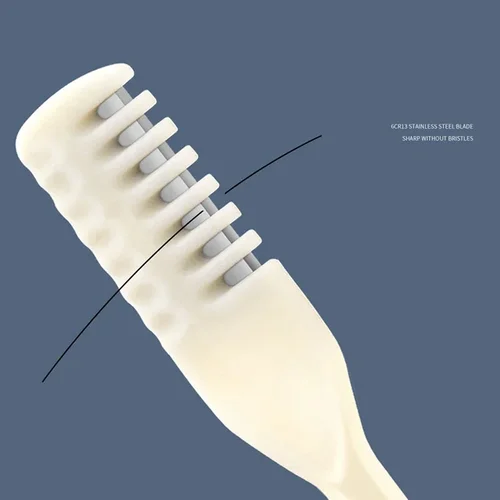 Imagen 2 del producto Cortadoras de pelo de nariz, cortadoras de pelo de nariz de 360 grados, doble cabezal giratorio, lavable, fórmula segura, accesorios de depilación portátiles, 1 ud.