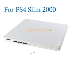 For playstation PS4 Slim 2000 High Quality Housing Case For PS4 Slim 2000 White Housing Shell Case Full Console Case