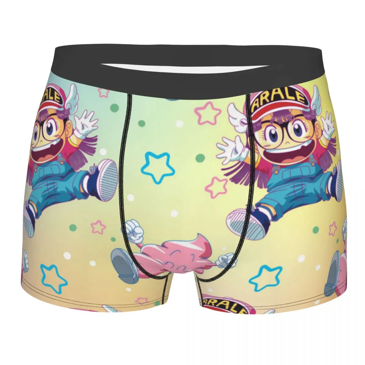 

Японское нижнее белье Arale Norimakis Dr Slump, мужские сексуальные трусы-боксеры с принтом, индивидуальные трусы-боксеры