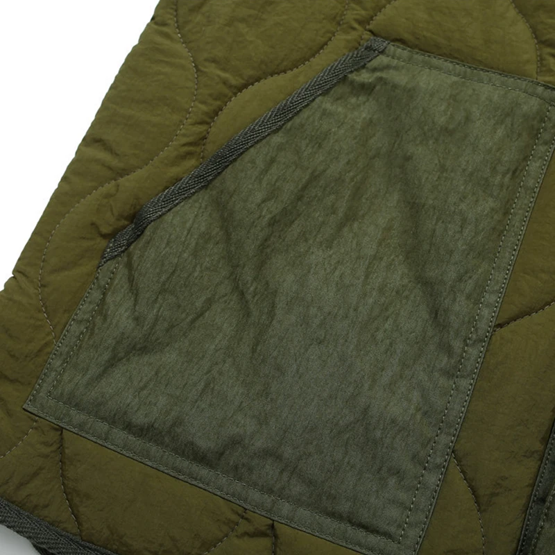 سترة قطنية بدون أكمام لملابس العمل في الهواء الطلق 25AW #4