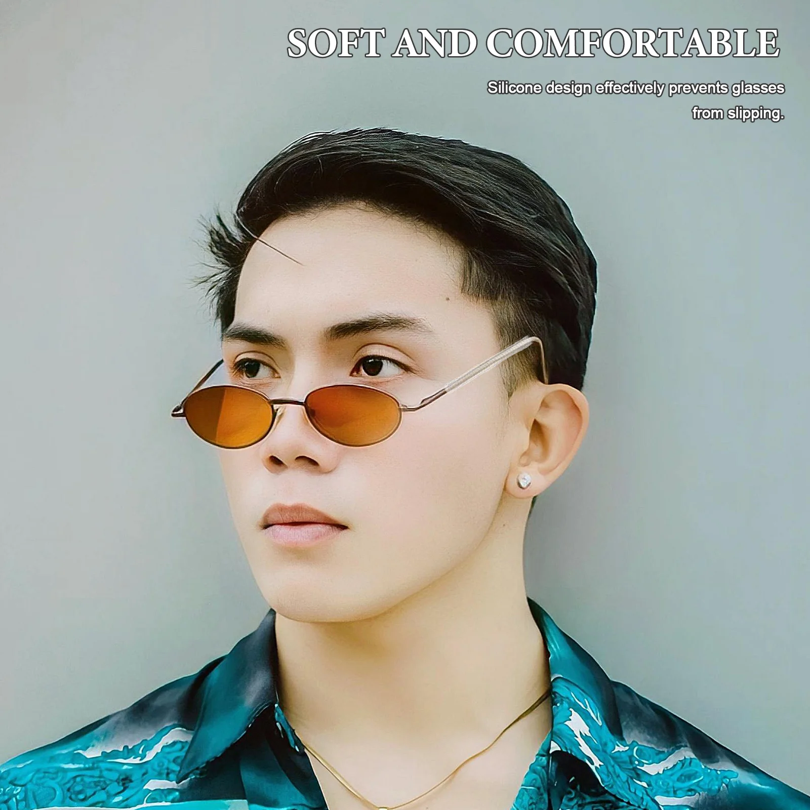 

20Pcs Glasses Ear Cushions Soft Silicone Temple Tips Non Slip Eyeglasses Retainers for Active Lifestyle Work Daily