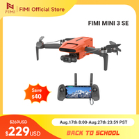 FIMI MINI 3 SE new drone 4K 30fps 9km range Hybrid 3-axis Gimbal 249g Ultralight design 12MP smart tracking mini pro gps drone
