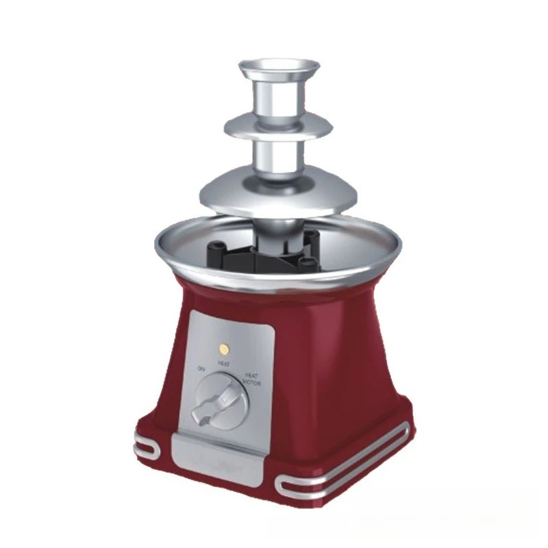 Household mini chocolate sauce fountain machine, small chocolate waterfall melt shower machine