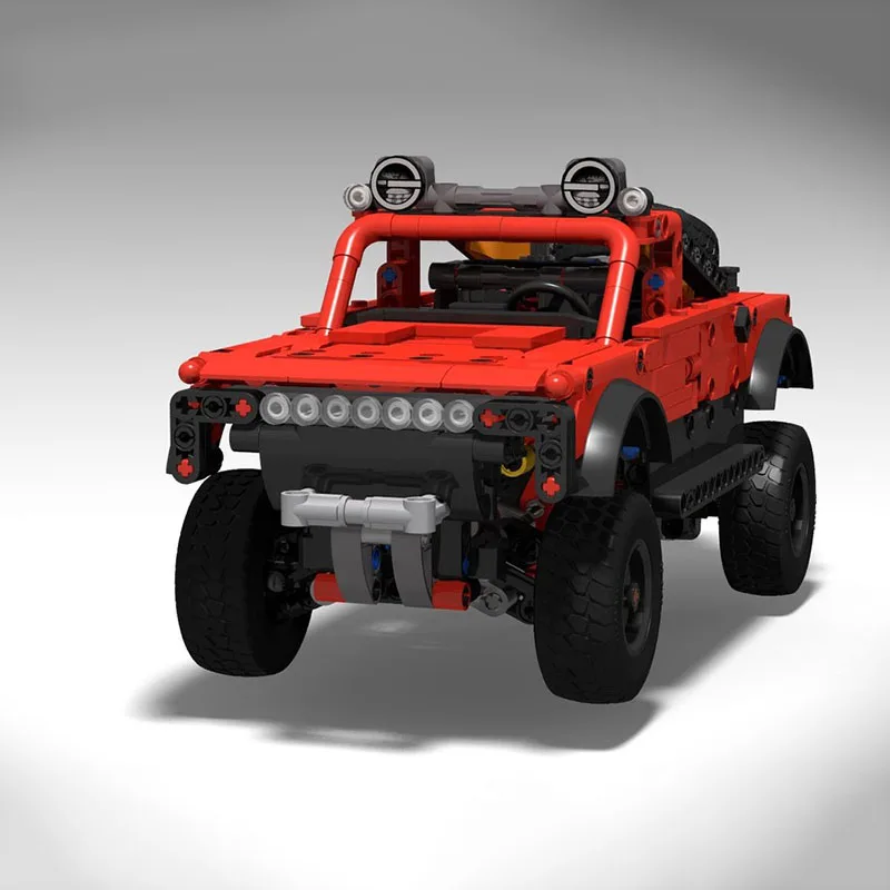 Modèle de voiture urbaine Moc briques de Construction camion tout-terrain 42213 modèle modulaire blocs technologiques noël bricolage jouet Construction cadeau