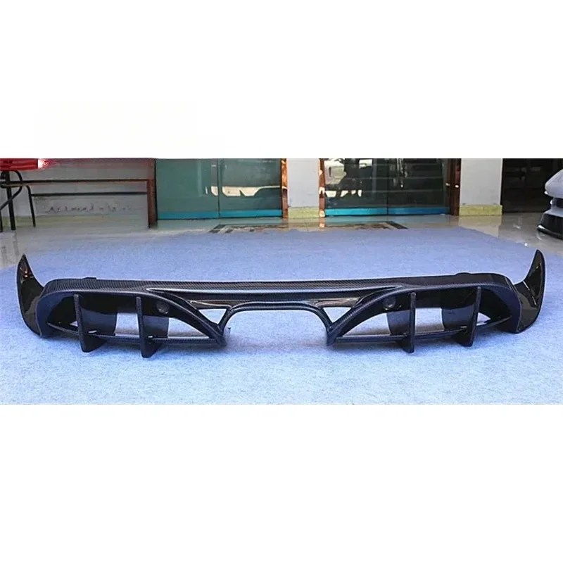 Best SellingPD style 3K carbon fiber rear diffuser lip 718 boxster cayman body kit 2016-2020High Quality