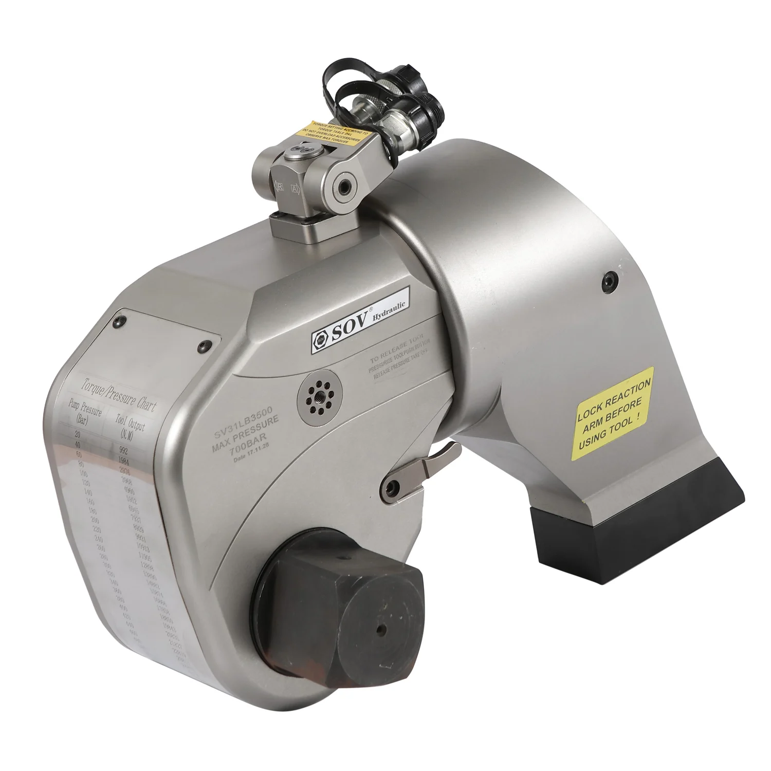 

HYTORC same SOV Square Drive Hydraulic Torque Wrench (Al-Ti alloy)