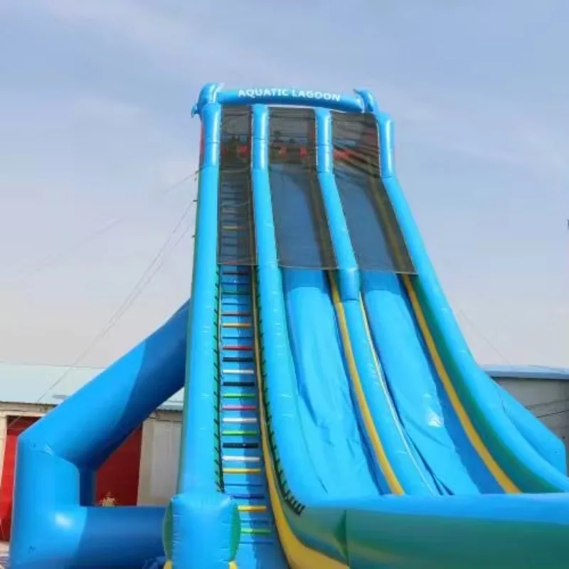 Toboggans aquatiques gonflables, Toboggan aquatique gonflable personnalisé à eau chaude, Château gonflable à louer