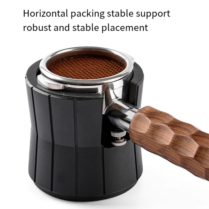 TKOH-Adjustable Coffee Tamper Holder For 51/54Mm Handles - Non-Slip Base, Ideal For Cafe, Restaurant & Home Use