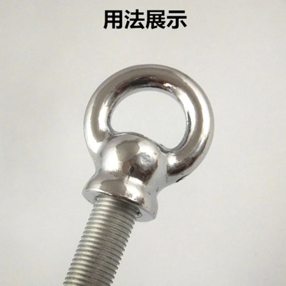 Reinforced Pendant Metal Bearing Ring Hook Iron Tail Hook M10 Inner Tooth Lamp Equipment Diy Accessories