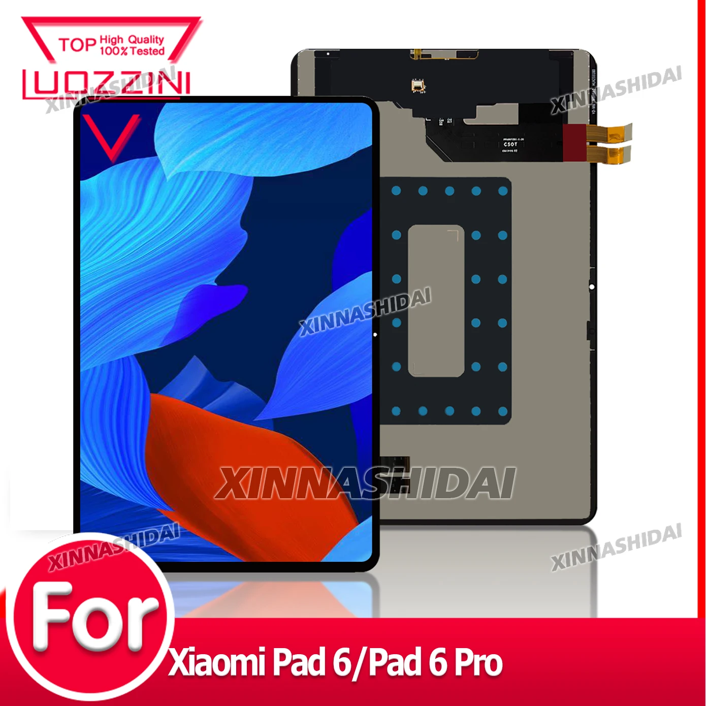 A+++ For Xiaomi Pad 6/Pad 6 Pro LCD Display Screen Touch Digitizer For Pad 6 /Pad 6 Pro 23043RP34C LCD Replacement  ﻿