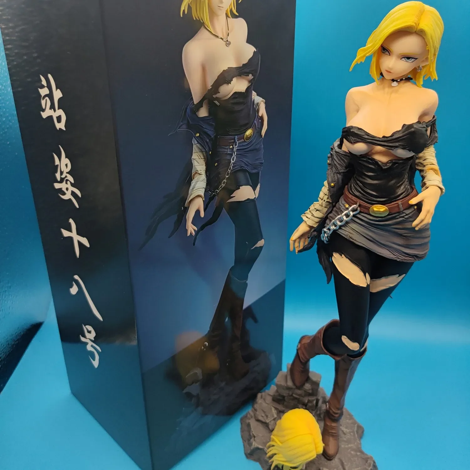 30cm Dragon Ball Z Anime Figure Android 18 Sexy Beauty Anime Figures Model Peripherals Action Figure Doll Birthday Gift Toy Game