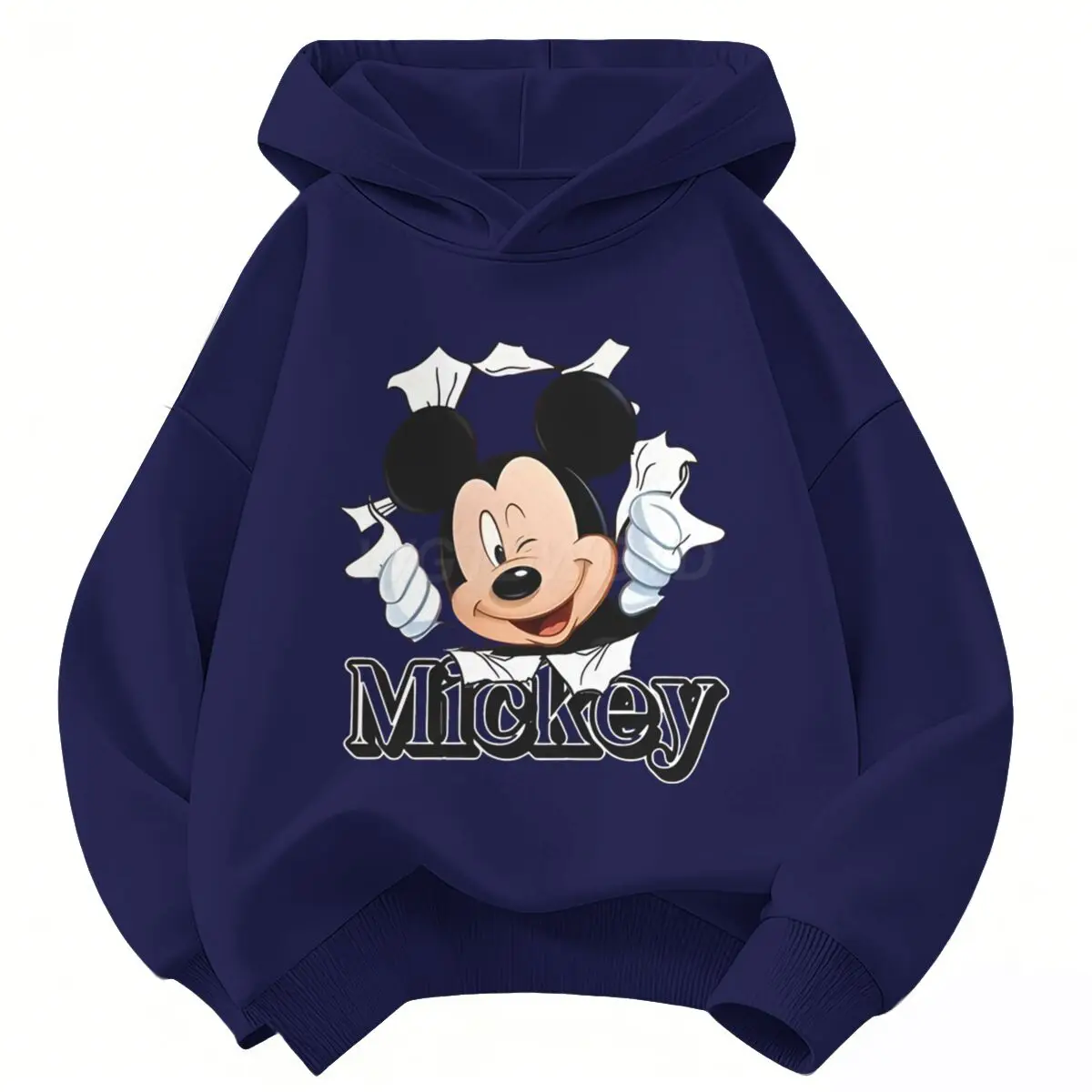 

Cartoon Character Design Kids Clothes Funny Mickey Mouse Hoodie for Boys & Girls Cartoon Lovers Casual Streetwear Pullover
