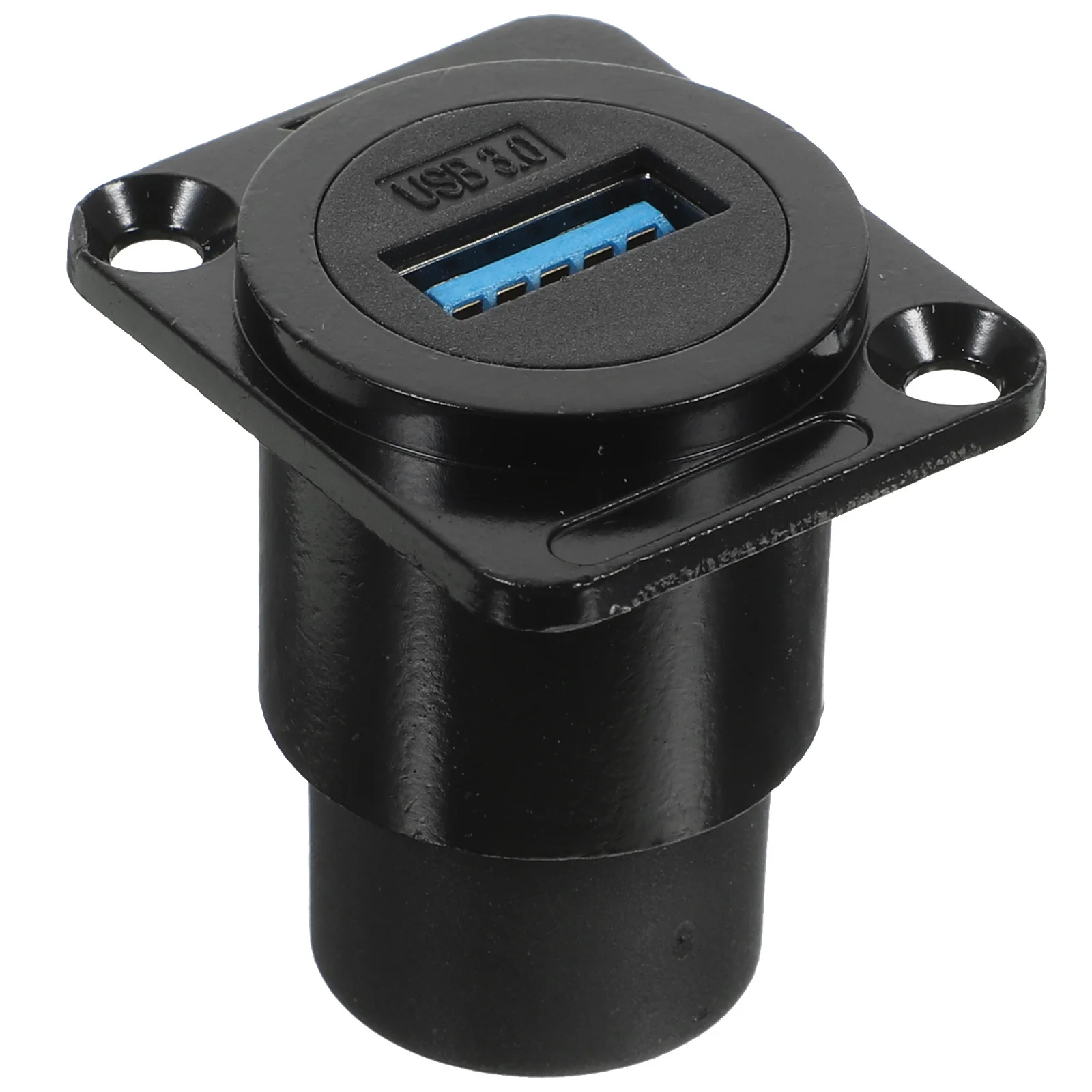 USB الحاجز موصل USB 3.0 لوحة جبل المقرنة فلوش محول تركيب أنثى إلى أنثى نقل البيانات محول موصل الحاجز #5