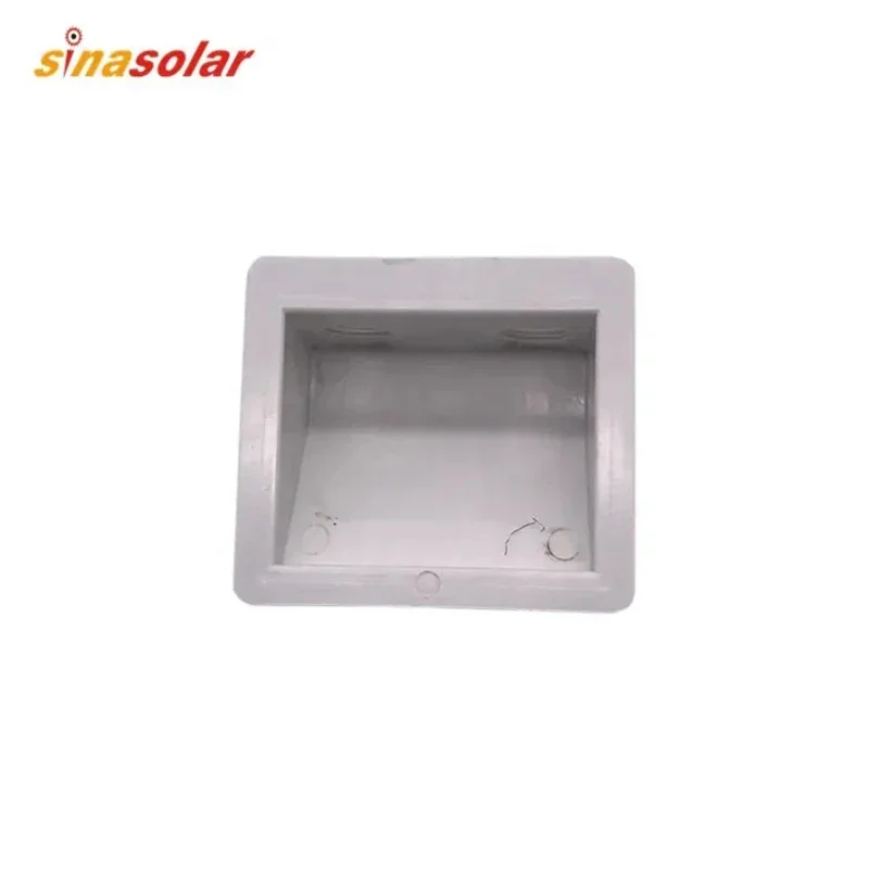 All4Caravan Waterproof Solar ABS Housing Double Cable Entry Gland Plate Double Hole For Caravan Motorhome RV