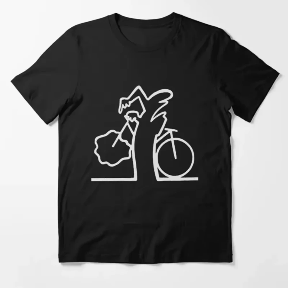 Creative La Linea The Line Osvaldo Cavandoli TV T-Shirt Men Happy Fashion Women's Tshirts Streetwear Tee Casual Tops Camisetas image 3