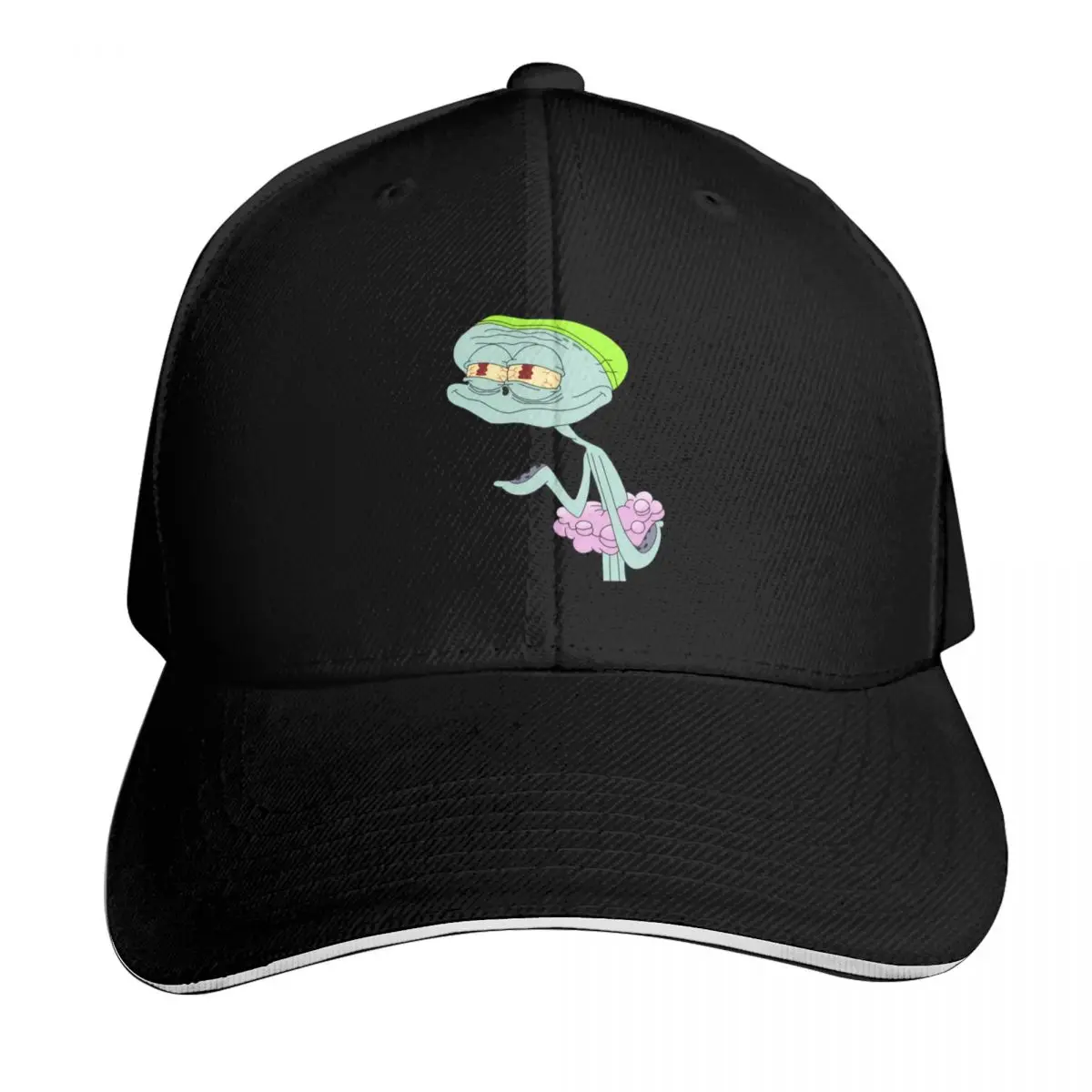 

Deflated Squidward Baseball Cap Hat Luxury Brand sailor cap for men custom caps winter hats for men Men's Hats Women's