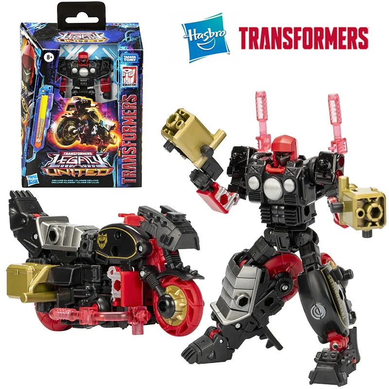 Hasbro Transformers Legacy United Star Rider Road Pig 12Cm Deluxe Class Anime Original Action Figure Model Toy Gift Collection