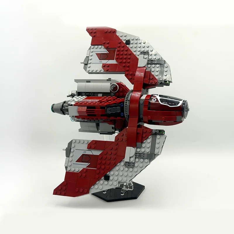 

745pcs MOC Star Battle Cockpit Wing Fix T Shuttle Incl Freeco Model Building Blocks Architecture Toy Christmas Gifts Brick Kids