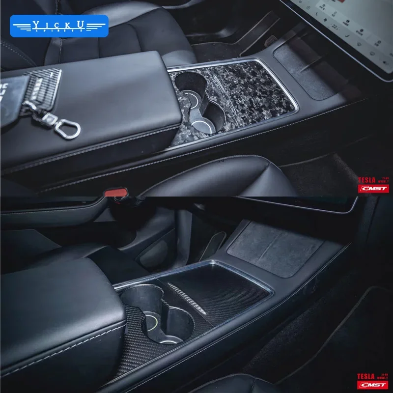 

Углеродное волокно для автомобильных аксессуаров, стиль Tesla Model 3/Y, декоративные детали для интерьера, подходят для модели Tesla 3/Tesla