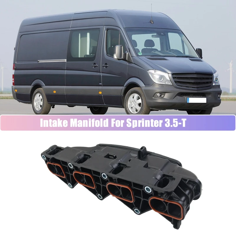 Car Intake Manifold For Mercedes Benz Sprinter 3.5-T Platform / Chassis A 646 090 16 37 6460901637