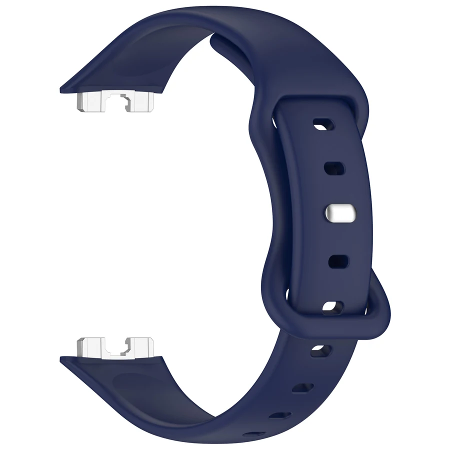 Zachte Siliconen Band Voor Huawei Band 8 9 10 Accessoires Smart Horloge Vervanging Armband Voor Huawei Band 8 9 10 horlogeband Riem