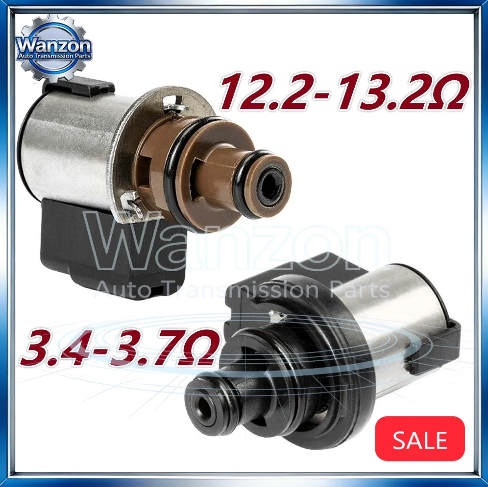 Torque Converter Lock-Up Solenoid 3.4-3.7Ω 12.2Ω-13.2Ω For Subaru Crosstrek Forester Legacy Outback Impreza with CVT TR580/TR690