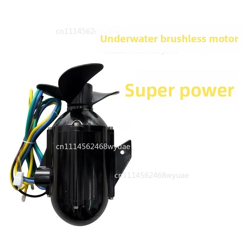 Waterproof Motors for Underwater Propellers, Rubber Boats, Brushless Motors, Tourist Boats, Rafts, and Kart Boats