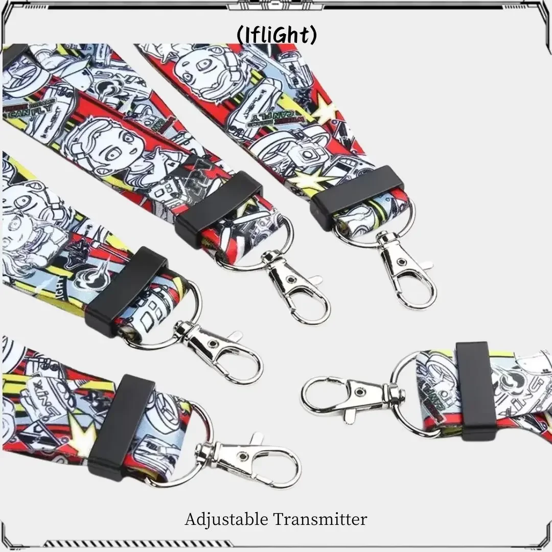 

IFlight 2025 New Adjustable Transmitter / Remote Controller Neck Strap Belt 25x500mm for FPV Drone Remote Control Strap