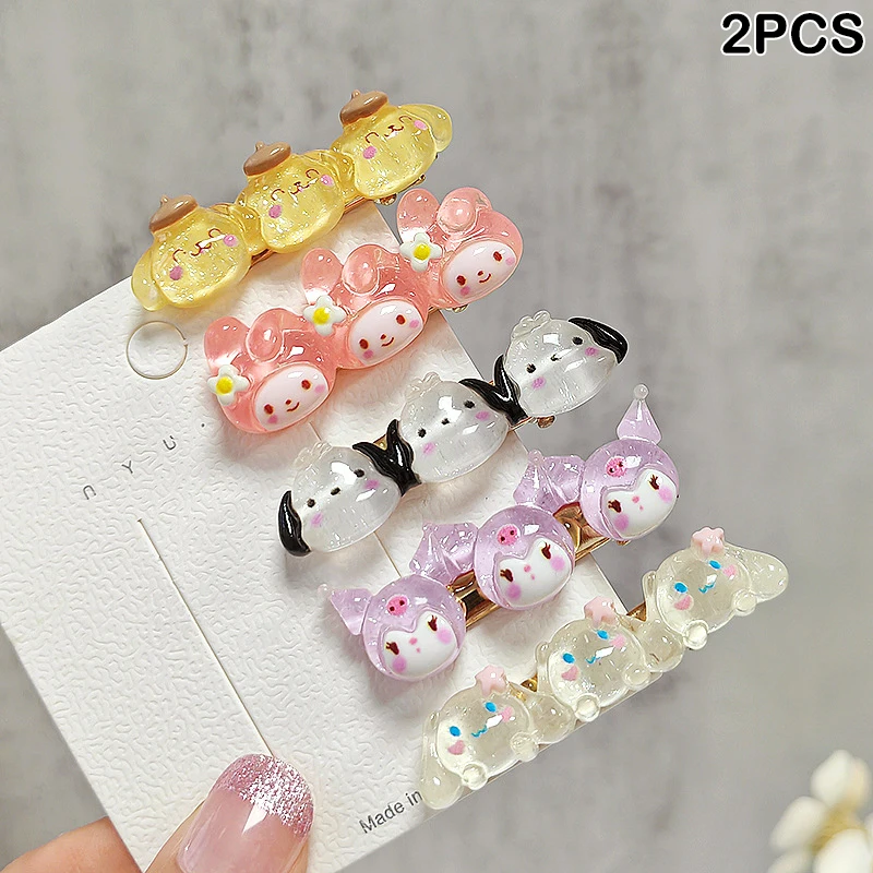 

2 шт., заколки для волос «Hello Kitty»