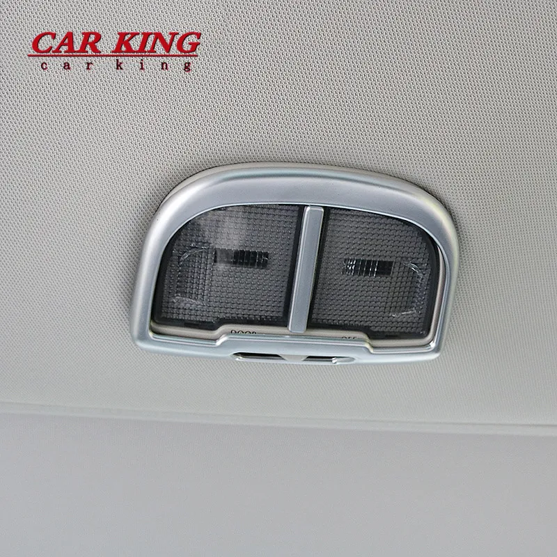 

For Subaru Outback 2015 2016 Car rear reading Lampshade Control Switch Panel Cover Trim ABS Matte Car styling Accessories 1pcs