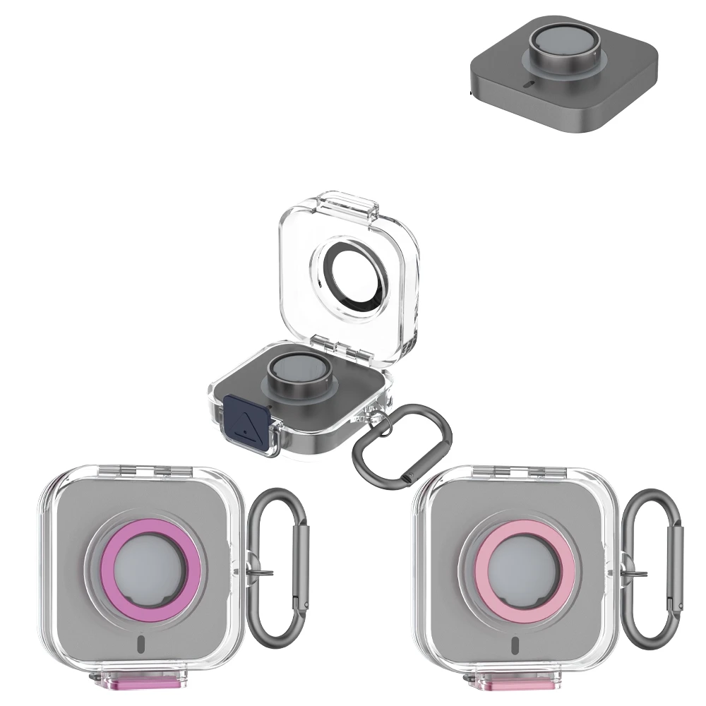 

Protective Case for Oura Ring Gen4 Smart Ring Charger Portable Storage Box Shockproof and Dustproof Protector Cover Accessories